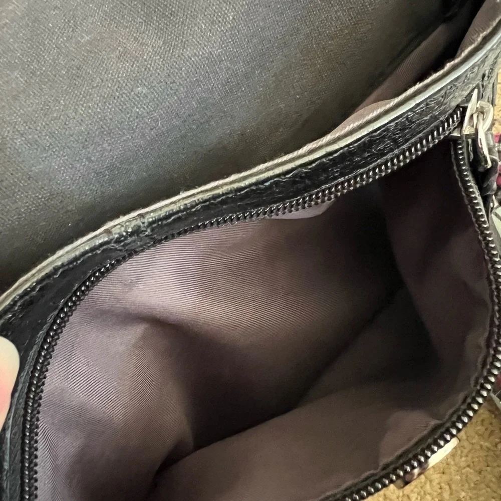 The Sak Ventura Convertible Black Pebbled Leather Backpack Crossbody Shoulder Ba
